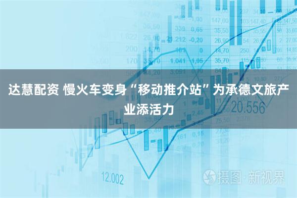 达慧配资 慢火车变身“移动推介站”为承德文旅产业添活力